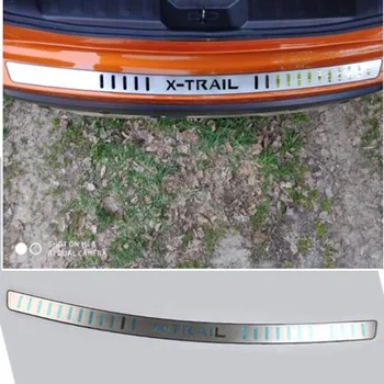 Для 2014-2017 2018-2020 Nissan X Trail X-Trail T32 Ультратонкий Протектор Заднего Бампера Из Нержавеющей Стали, Подоконник, Внешняя Защита, Аксессуар Для Педали
