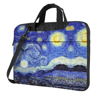 Сумка для ноутбука Van Gogh Starry Sky Сумка для ноутбука Artist Fashion 13 14 15 Дорожная защитная сумка для компьютера Macbook Air Xiaomi